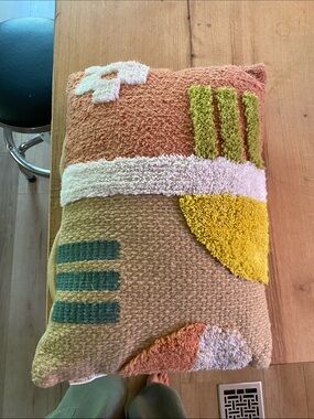 World market, throw pillow